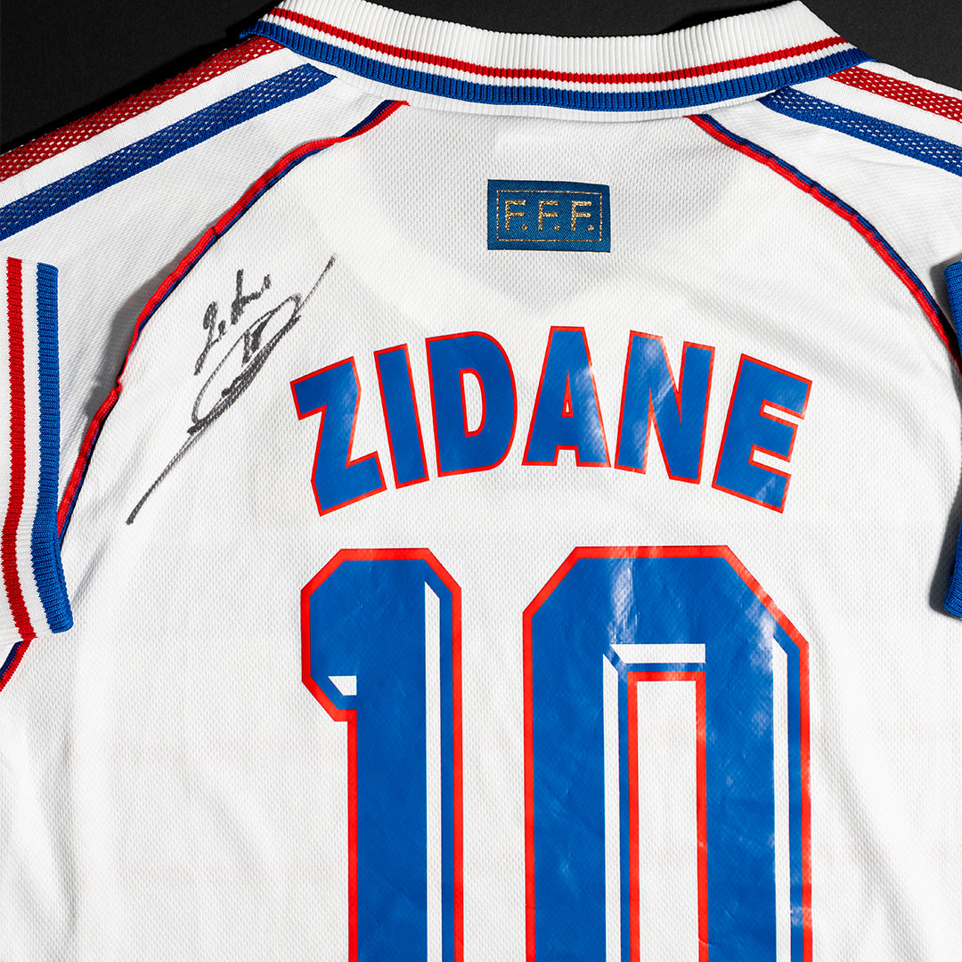 Jersey Firmado Zinedine Zidane - Selección de Francia 1998